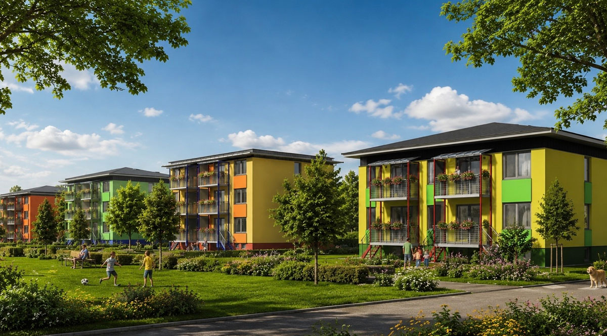 Konstruktiver Rückbau Wohngebiet in Tangerhütte