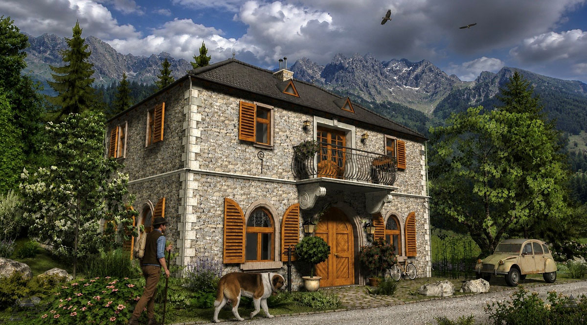 Wohnen im Chalet