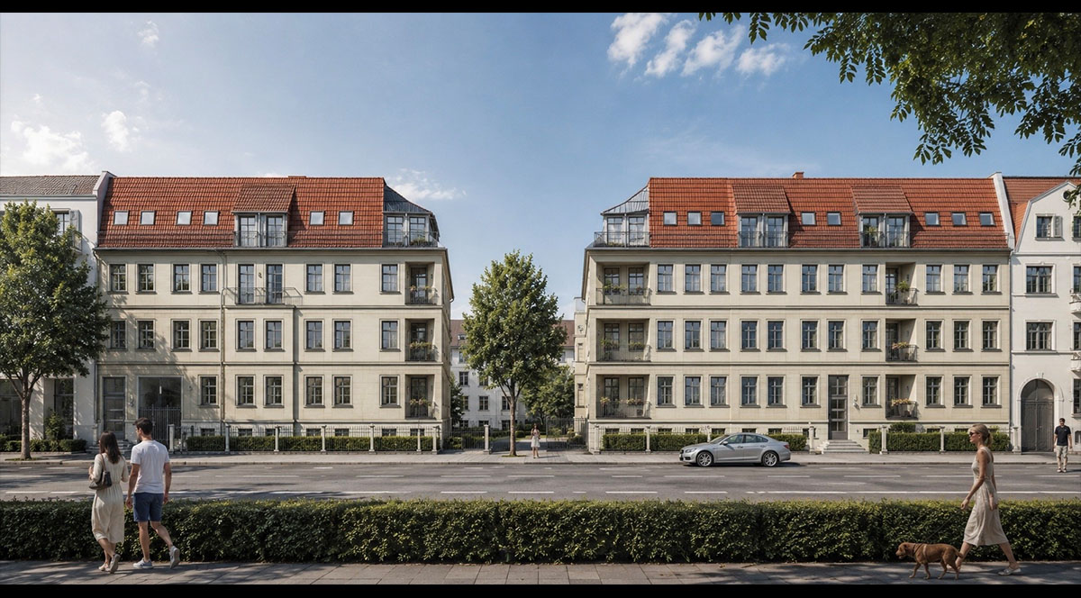 Mehrfamilienwohnhaus - Magdeburg-Stadtfeld Ost