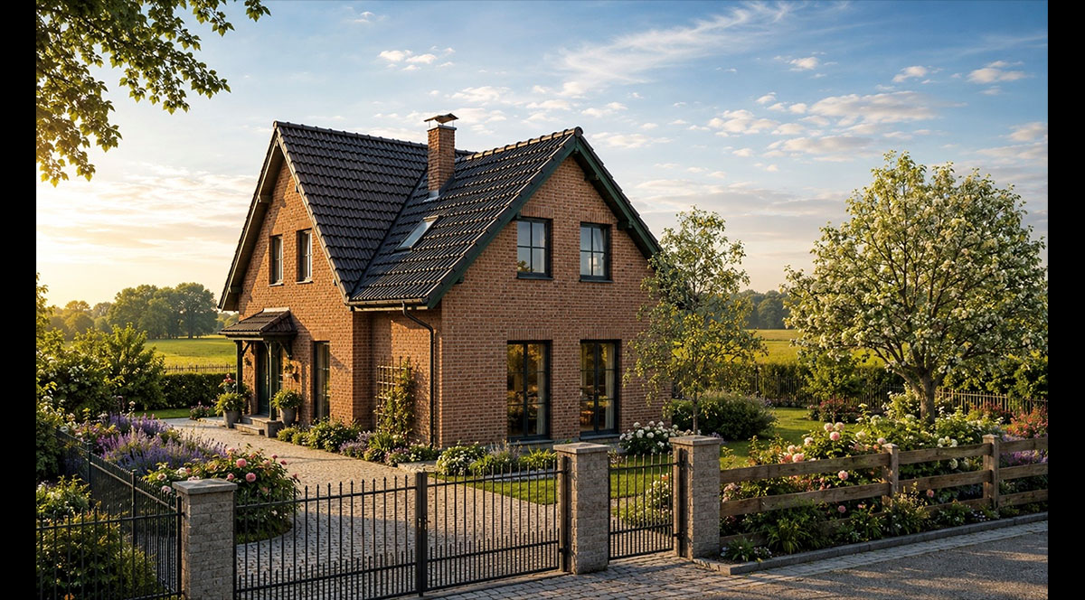 Einfamilienhaus im Klinker