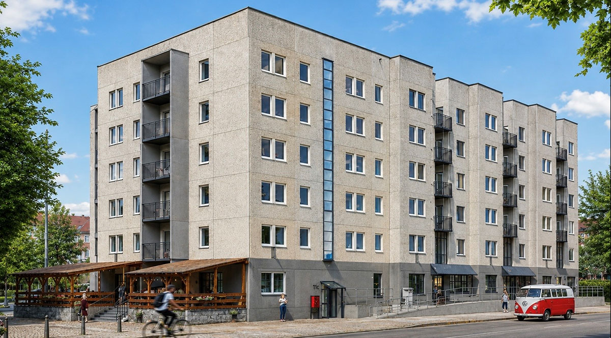 Mehrfamilienhausanlage - Magdeburg Nähe Hasselbachplatz