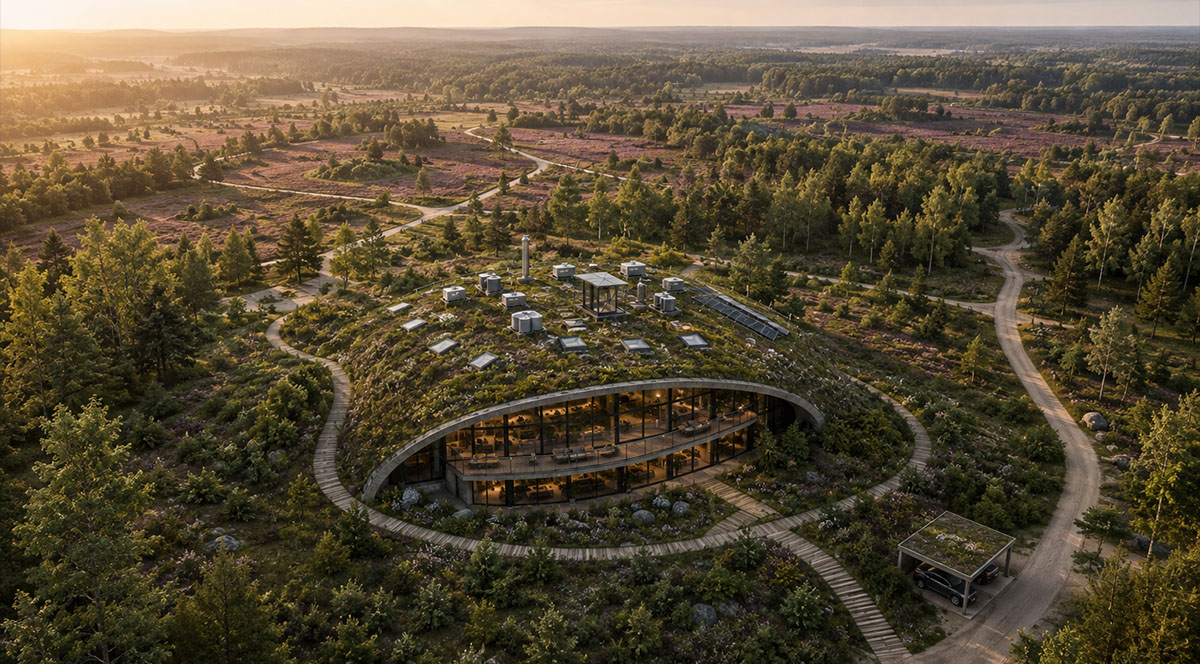 Ferienhaus nahe der Heide