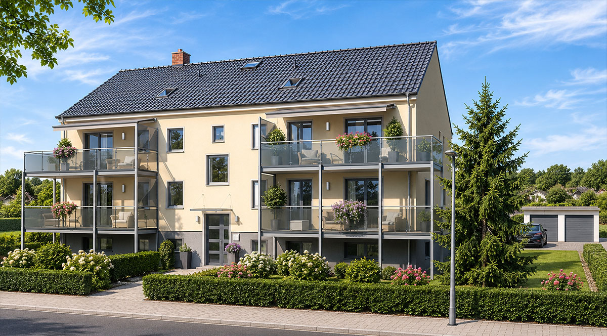 Mehrfamilienhaus in Tangerhütte